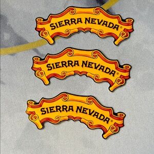 Sierra Nevada sticker pack of 3 identical